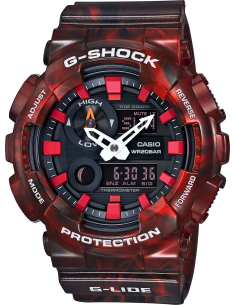 G shock cheap g lide red