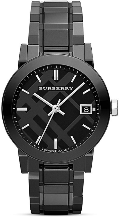 Burberry black ceramic clearance watch