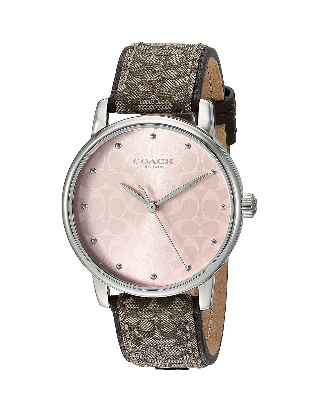 Coach ladies discount watch leather band