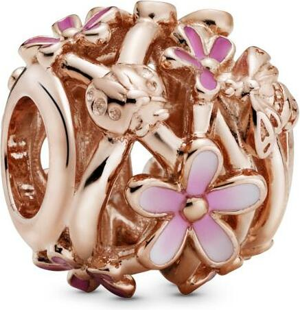 Bague pandora marguerite online rose